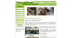 Desktop Screenshot of clinicaveterinariamojacar.com